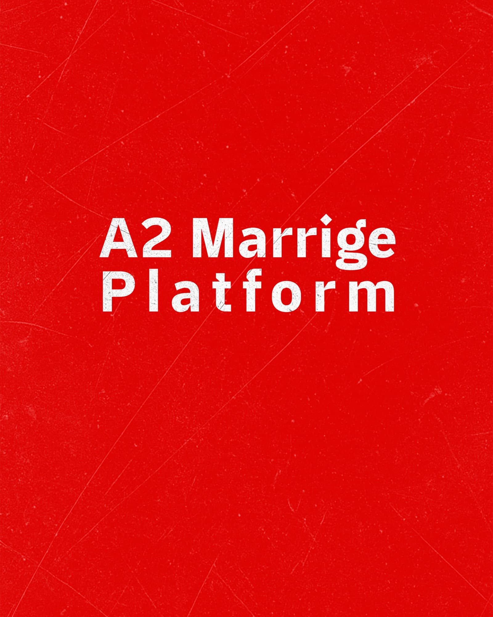 Website Design & Development for A2 Marriage Wedding Planning Platform
